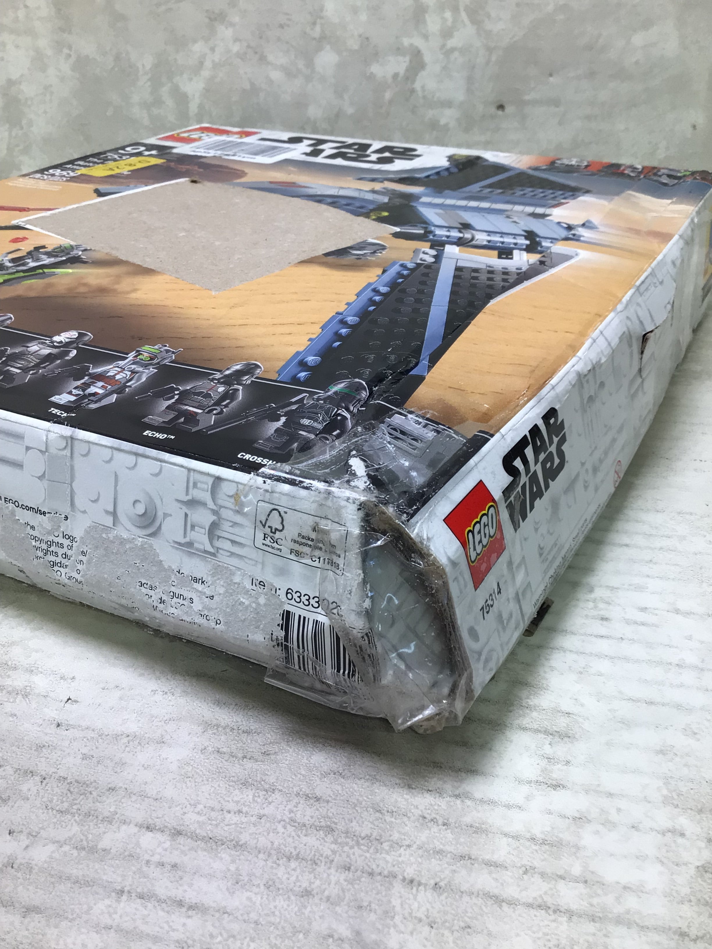 LEGO Star Wars The Bad Batch Attack Shuttle 75314 Awesome Toy with 2 Speeders (7682380398830)